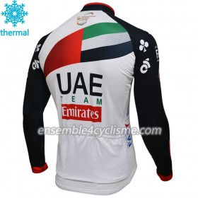 Maillot Cyclisme 2018 Team UAE Hiver Thermal Fleece N001